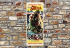 1956 Godzilla Vintage Horror Movie Poster Print Style C 36x14 9mil Paper