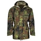 Mil-tec Brand German Army Field Jacket Goretex Flecktarn Camo Waterproof Rain