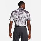 Nike Tour Dri-fit Men   s Golf Polo Ombre Print Black Turf Orange Fd5935-010