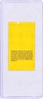 1981 Ac dc For Those About To Rock Tour Rupp Arena Concert Ticket Stub 11 30 81