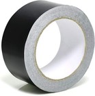 2 Inch X 64ft Aluminum Black Foil Tape 3 9 Mil Thick Adhesive Sealing Tape