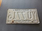 1970 Minnesota Vehicle Auto Car Truck License Plate Yu 7716