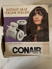 Conair Electric Heat Rollers 5 Large With Clips Voluminous Curls Hair Styling To