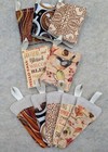 Sewing Tools - Fall Themed Needle Book And Scissors Case With Hanging Loop