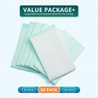 Bokyan Incontinence Bed Pads Xl 30x36 Waterproof Underpads 50 Ct