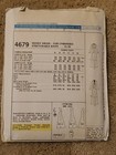 4679 Vintage Mccall s Sewing Pattern Misses 1970s Dress Sz 10 Uncut 