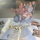 Family Matters Promo Kit 1991 Warner Bros  Urkel Full House Media Marketing Rare
