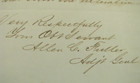 Civil War Illinois 81st Illinois Letter Springfield 1864