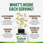 Glucosamine Chondroitin Turmeric Msm Triple Strength Joint Support 60 Capsules