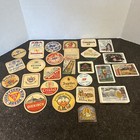 Vtg Beer Coasters Of The World Lot Of 39 German Swiss Belgian Luxembourg  more    