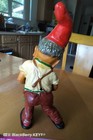Antique Vintage Terra Cotta Garden Gnome Pottery