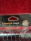 Mongoose Freestyle Bmx Bike Pegs Chrome Extreme Gear 2003 Mg505  26t  New Sealed