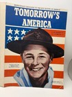 1949 Tomorrow   s America Boy Scouts Of America Sheet Music Framed Vtg