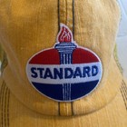 Retro Standard Oil Hat Patch Mesh Cap Trucker Hipster Distressed Adjustable