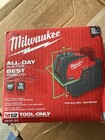 Milwaukee 3622-20 M12 Green Laser Level - Red black