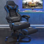 Ergonomic Racing Gaming Chair High-back Office Computer Seat With Footrest