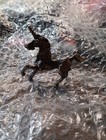 Two Vintage Pewter Unicorn Figurines