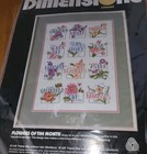 Vintage Dimensions Flowers Of The Month Crewel Kit 1374  New  Sealed