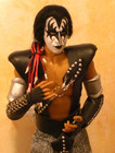 Gene Simmons  Kiss 1 6 Custom Elder Cd Vinyl Era  Figure Doll 12 Inches Doll