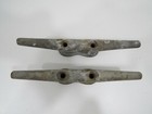 Pair 10 Inch Wilcox Crittenden Cast Iron Boat Dock Cleats Door Handles  d4c336a 