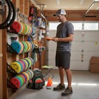 2 Pcs Disc Golf Rack Wall Mount  Disc Golf Storage  Disc Golf Wall Hanger  Disc