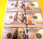 Three - Star     Note  100 One Hundred Dollar Bill Series 2017a 2009   Mint