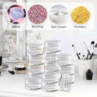 5g Cosmetic Sample Jars With Lids  50 Pack Clear Small Plastic Containers For Sk
