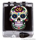 Sugar Skull Enamel Lapel Pin Day Of The Dead La Calavera Dia De Muertos Tie Tack