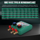 Refrigeration Manifold Gauge Set Hvac Ac Digital Gauge 2-valve R1234 R134a R410a