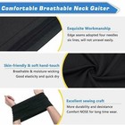 6 Pack Neck Gaiter Bandana Face Mask Cover Headband Balaclava Scarf Windproof