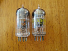 Lot Of 2  Vintage Rca 12at7 Electron Tubes