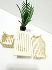 Playmobil Victorian Dollhouse Patio Furniture Lot