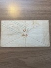Hannover 1 Groschen Postal Stationery Cover     Blue Cancel     German States Postal