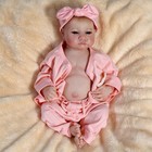 Realistic Reborn Baby Dolls Full Body Vinyl Silicone Lifelike Newborn Girl Doll