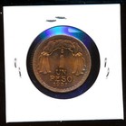 Chile - 1951 - 1 Peso - High Rim Specimen Gem Bu - Scarce -  8001