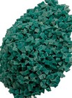 2 Lb Resin Tumbling Media Rust Cutting Abrasive Tumbler Green 1 4  Pyramid Soft