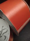 100 Yards Orange Flora-satin Ribbon  Berwick Offray Waterproof Fl40 2-3 4 