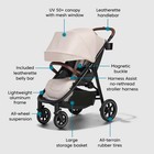 Baby Jogger City Mini Air Lightweight Stroller Rare  Frosted Ivory Brand New