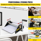 Vevor Etching Printing Press Basic Etching Press 16  X 10  Printmaking Press