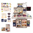 Kids Kitchen Play Set-interactive Mist W  Water Circulation For Ages 3   red 