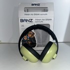Baby Banz Mini Hear No Blare Earmuffs Green Carewear For Kids 0-2 Yrs Old