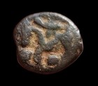 Senones  Potin Coin A La Head Indian