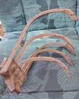 Vtg Antique 5 Tine Hand Pull Cultivator Claw Hoe Plow Rake Farm Garden Tool