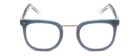 Prive Revaux Alchemist Unisex Reading Glasses Teal Stone Blue clear Crystal 50mm