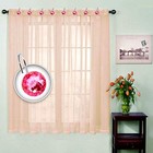  Acrylic Fashion Decorative Home Rolling Shower Curtain Hooks Rhinestones Pink