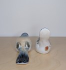 Vintage Lenwile Ardalt Bone China Blue Birds   3704 Japan Set Of 2