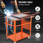 36x24  Welding Table Heavy Duty Steel Welding Fixture Table 5 8  Holes  pegboard