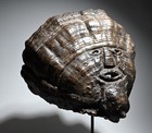 Rare Old Ritual Lingzhi Fungus Mask Nepal Tibet Tribal Art Shamanism Sculpture