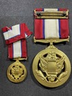 Ww2 Wwii Military Us Army Distinguished Service Medal   Miniature Numbered  7122