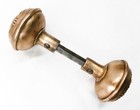 Pair Of Antique Vintage Eastlake Victorian Ornate Door Knobs W  Spindle Salvage